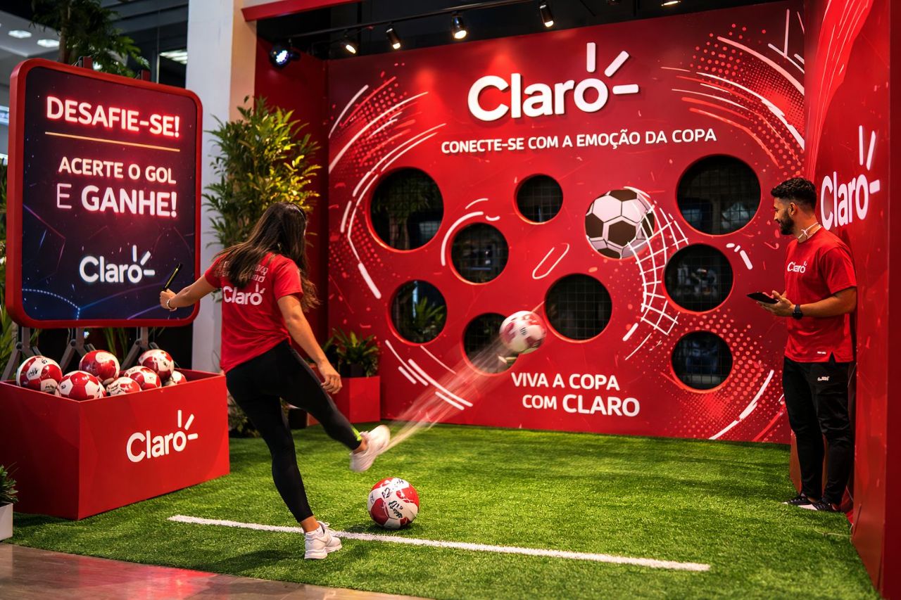 Ativação de marca em operação